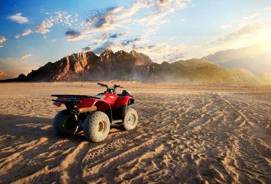 3 Stunden Quad Tour Hurghada und Kamelritt